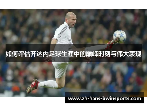 如何评估齐达内足球生涯中的巅峰时刻与伟大表现
